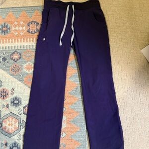 Figs Kade Pants in Deep Purple